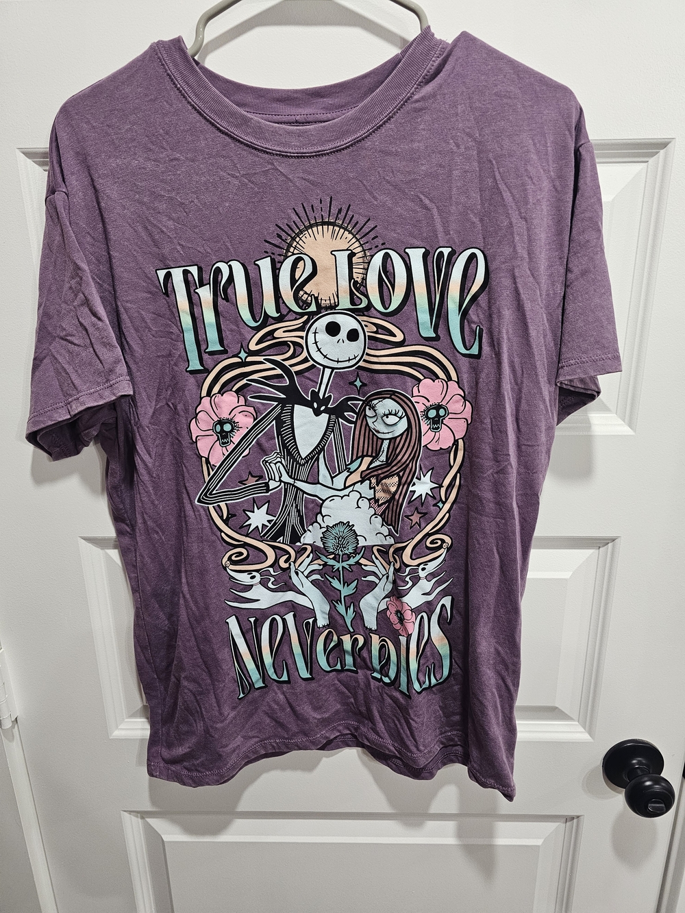 Disney The Nightmare Before Christmas Graphic Tee - Purple